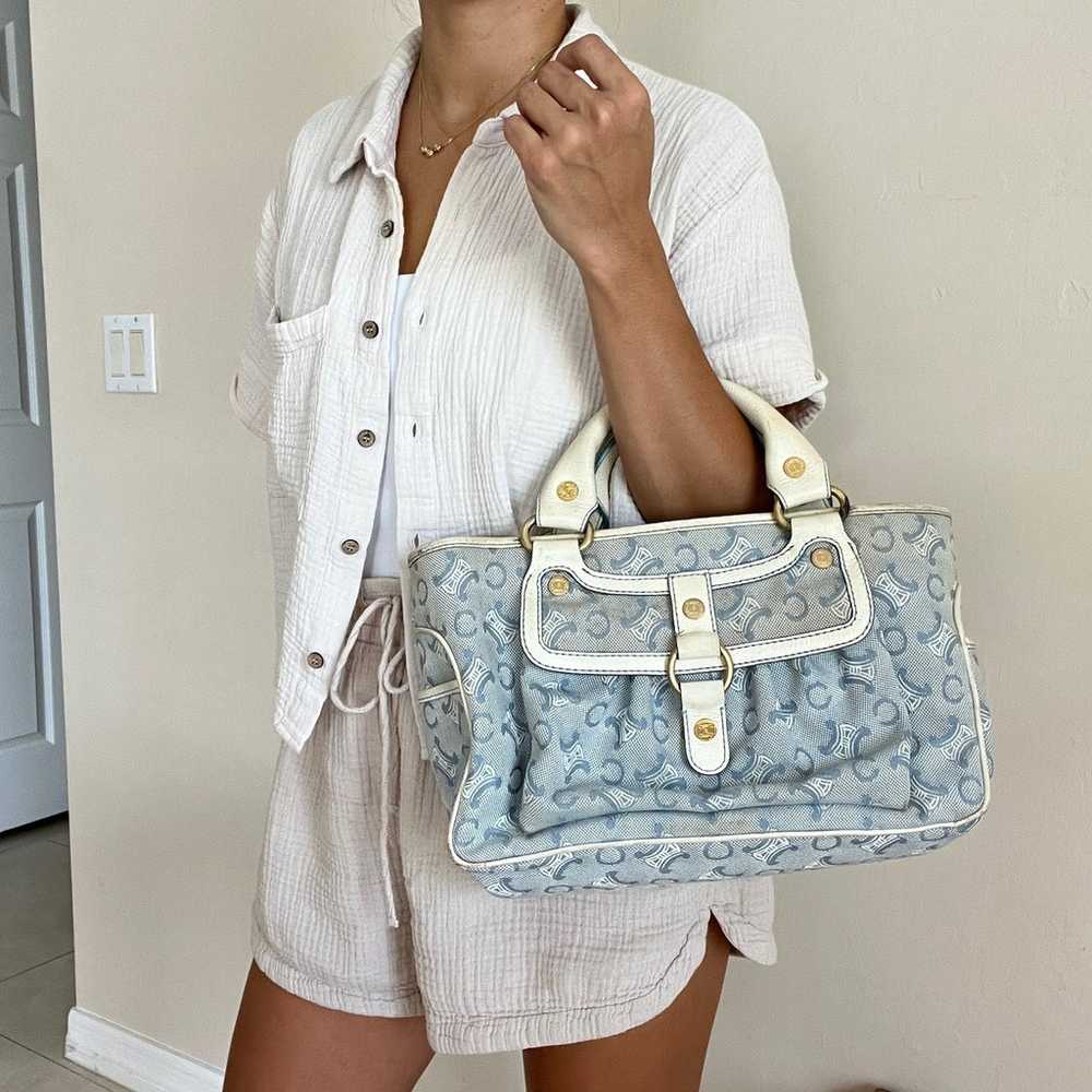 Celine Macadam Boogie Sky Handbag - image 2