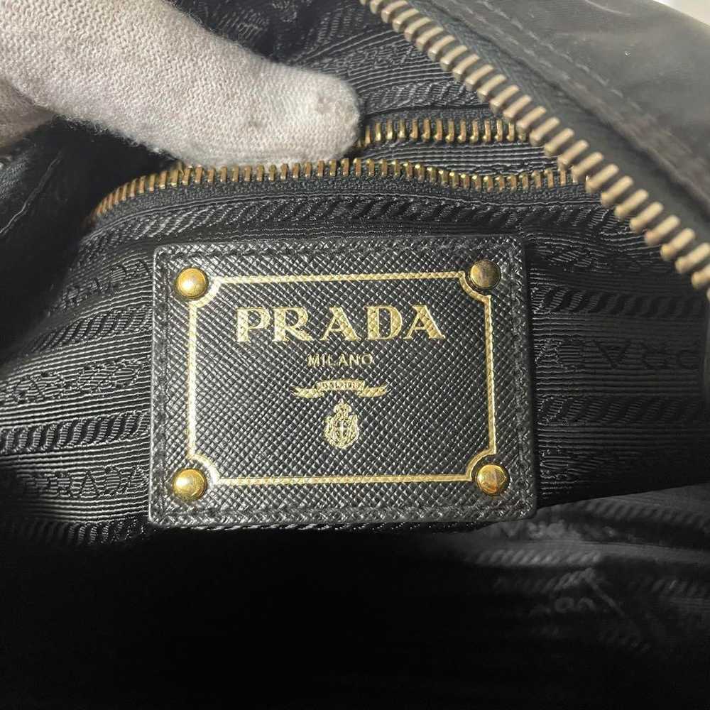 【Excellent Condition】PRADA Nylon Shoulder Bag wit… - image 11