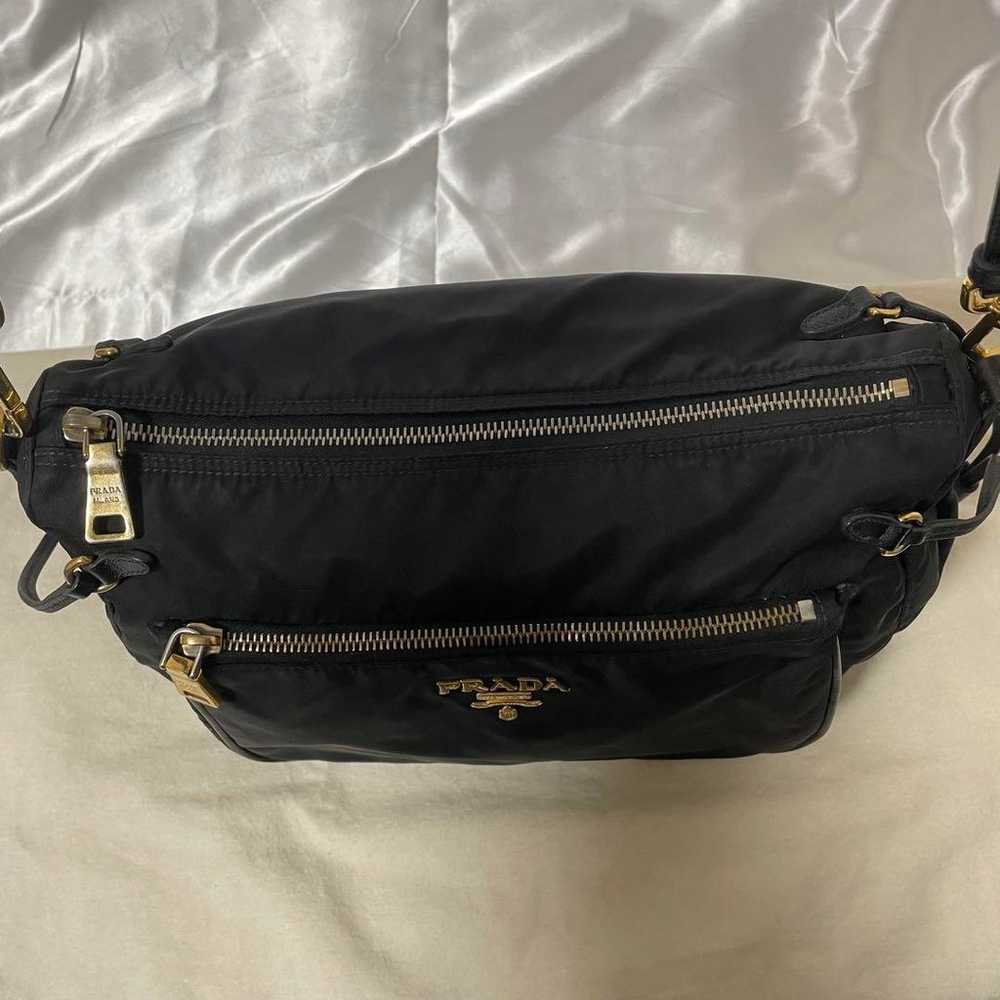 【Excellent Condition】PRADA Nylon Shoulder Bag wit… - image 7