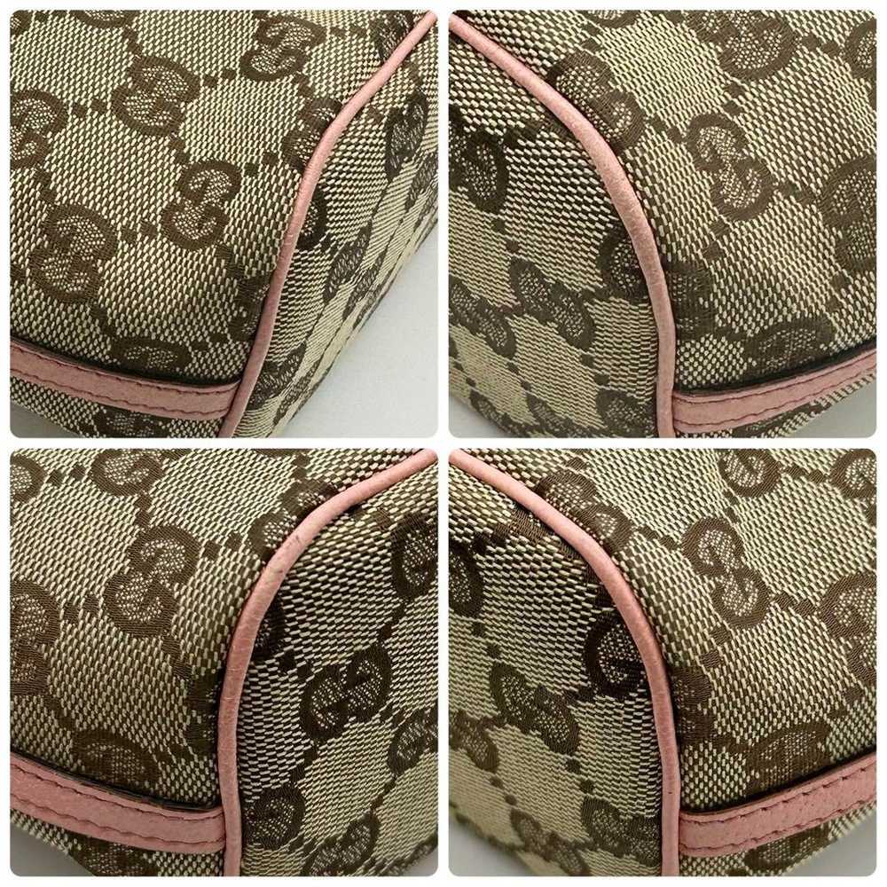 GUCCI accessory pouch handbag GG canvas pink. - image 7