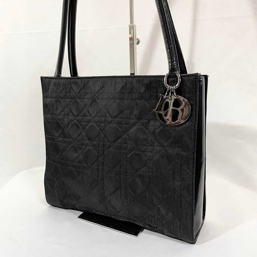 Christian Dior Cannage Black Tote Bag in Excellen… - image 1