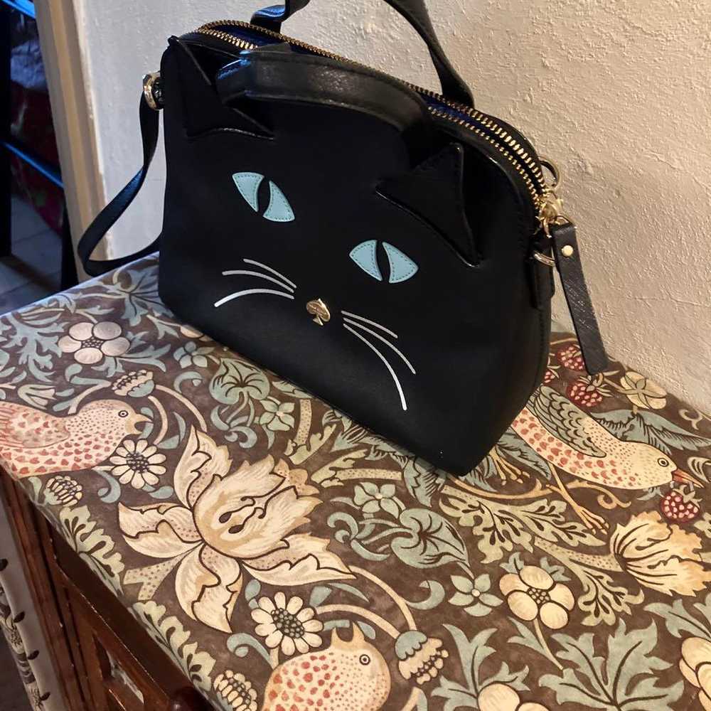 Kate Spade Cat Bag with Shoulder Strap Black - image 9