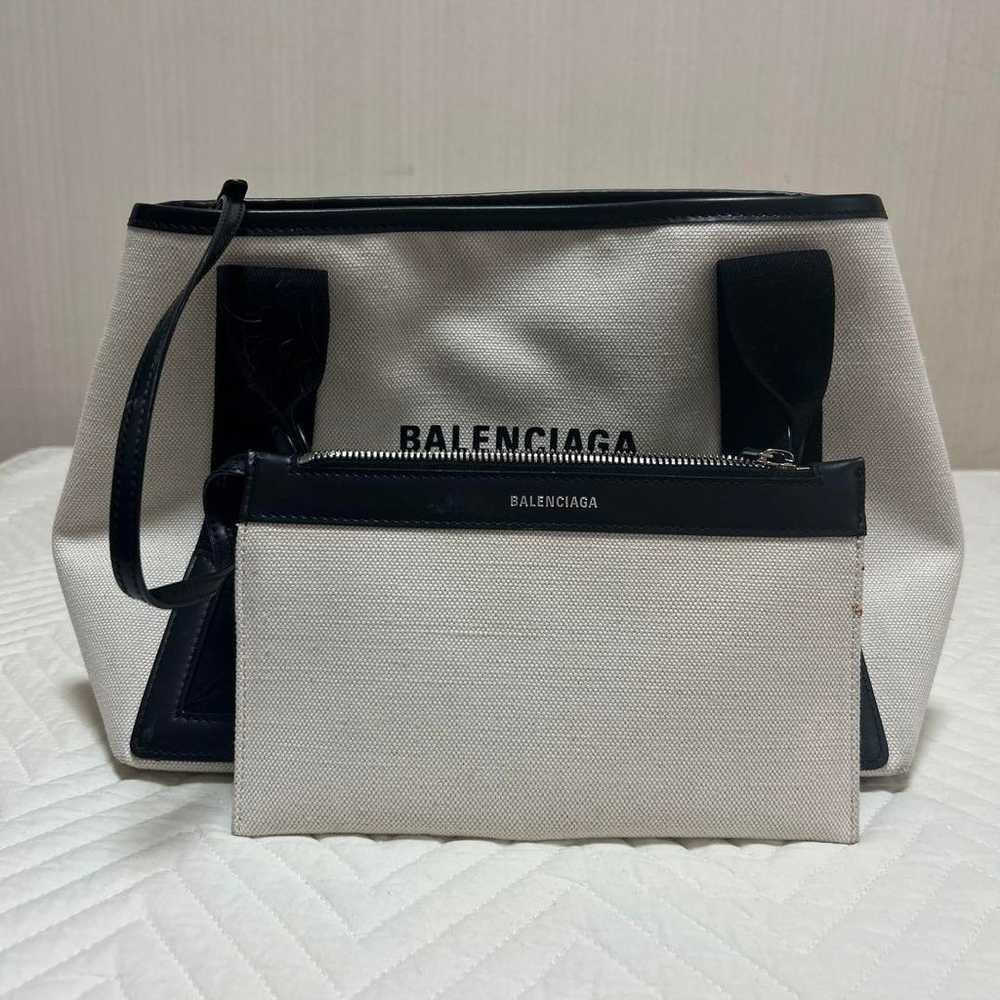 BALENCIAGA Handbag White/Black - image 3