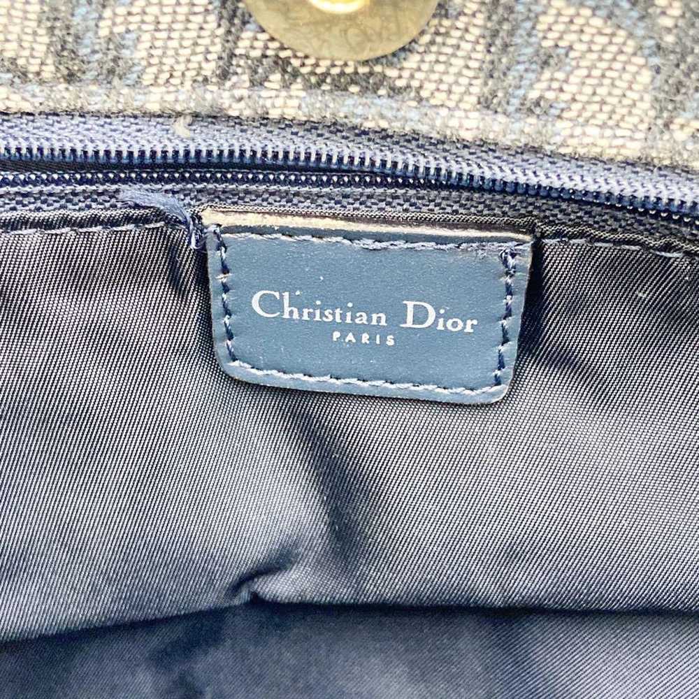 DIOR Dior Trotter Handbag Canvas Leather - image 12