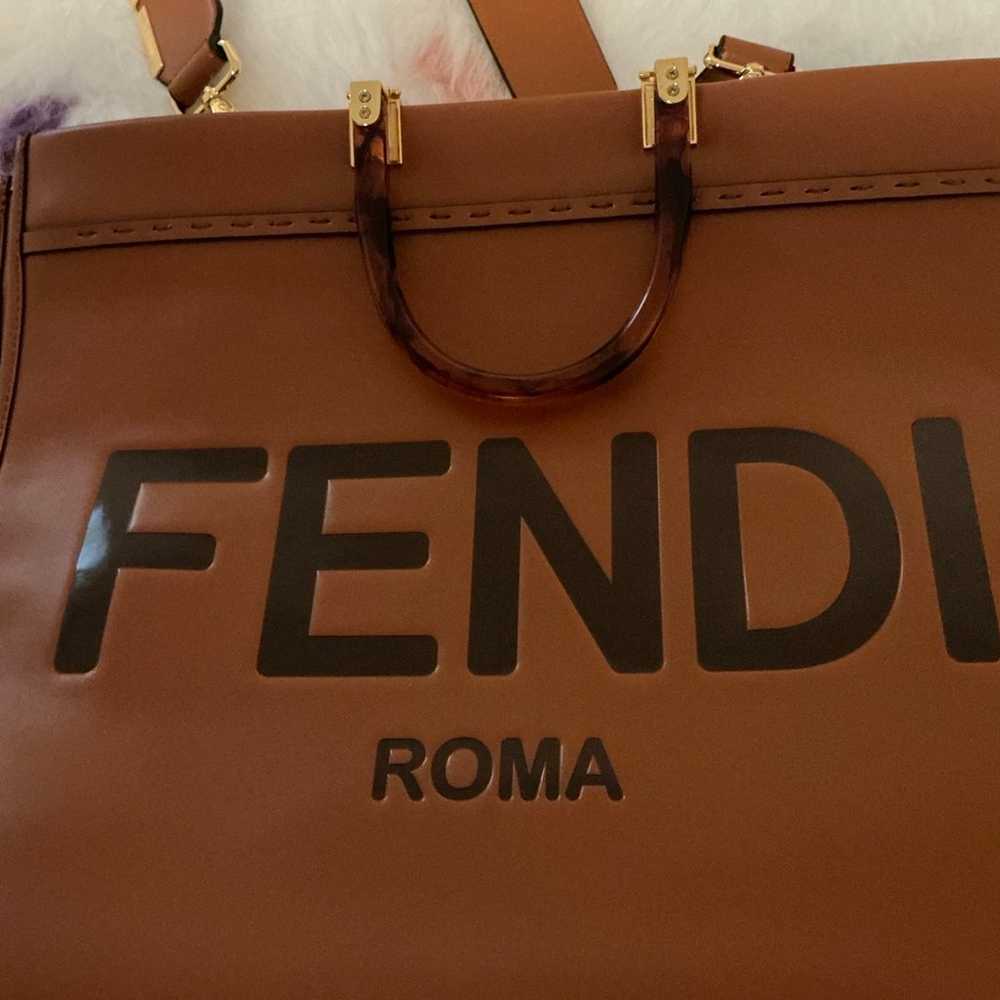 Fendi leather tote bags - image 9