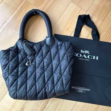 COACH Black Quilted Bag