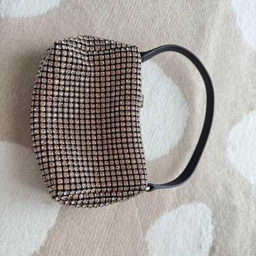 Alexander Wang Heiress Rhinestone Mesh Pouch