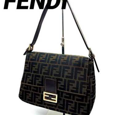 FENDI S.A.S Vintage Zucca Pattern Mamma Bucket