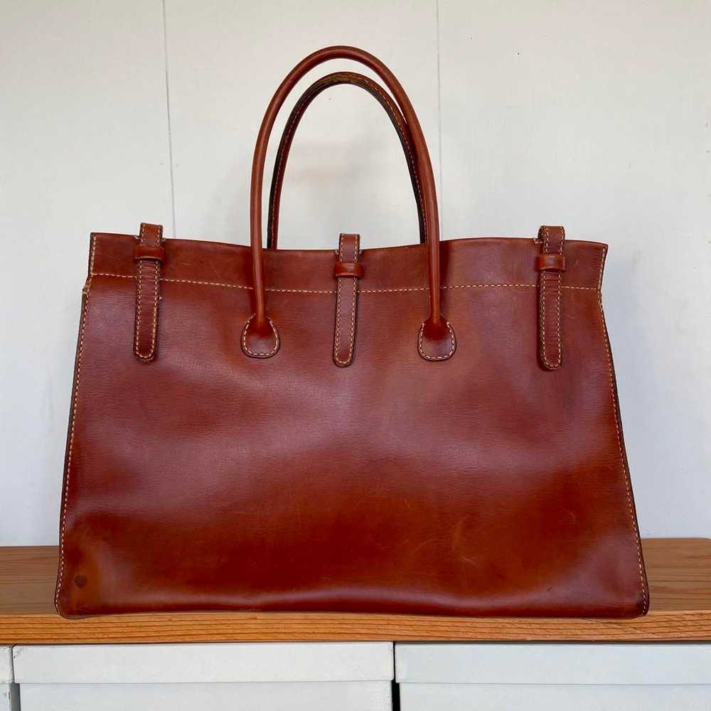 Henry Cuir / Leather Tote Bag - Vegetable Tanned … - image 1