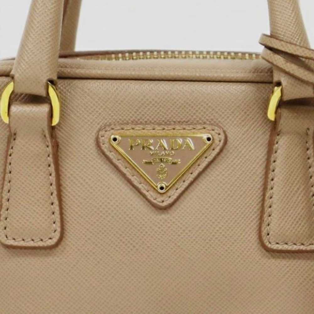 PRADA Triangle Logo Metal Hardware Saffiano Leath… - image 9