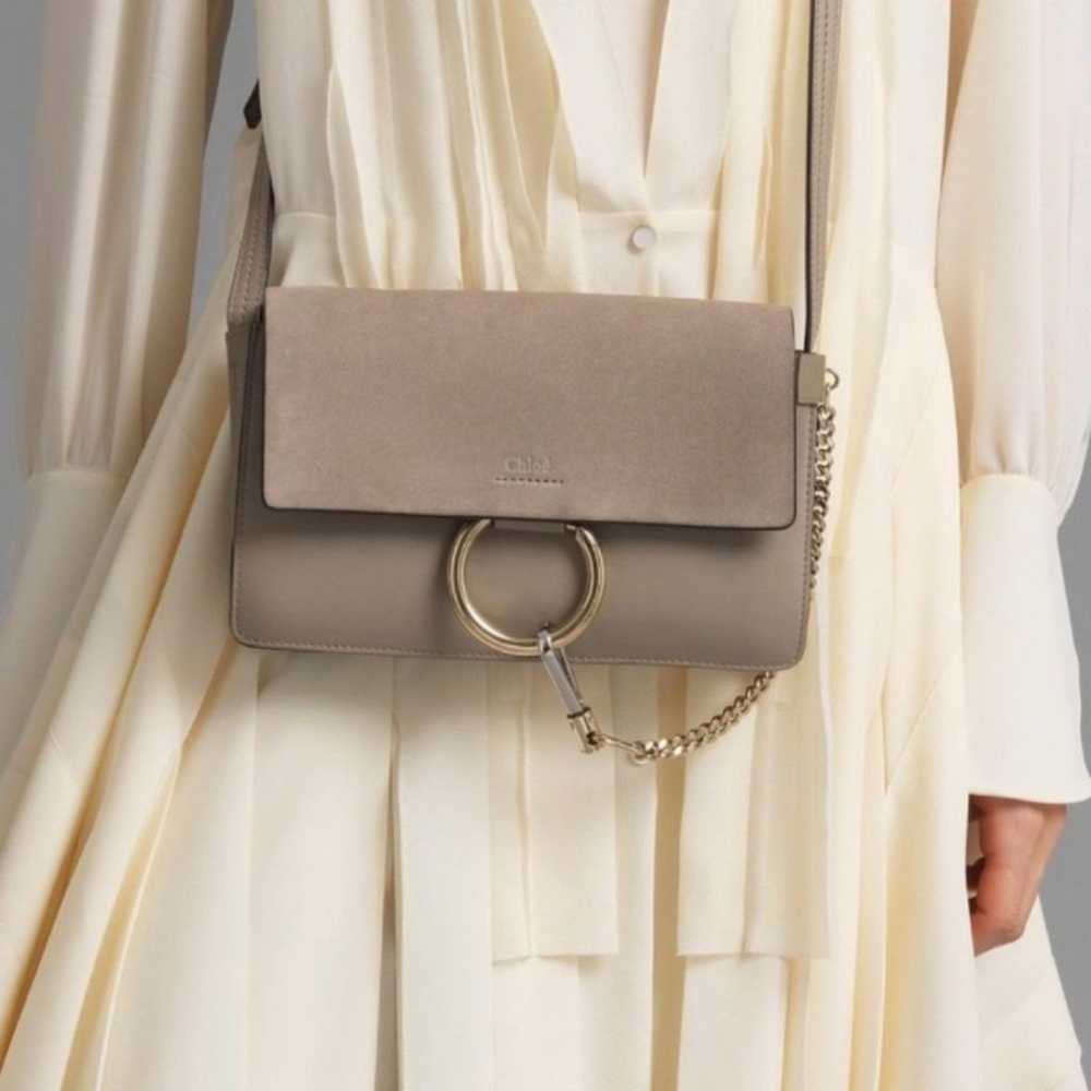 Chloe Suede Leather Faye Crossbody Bag - image 1