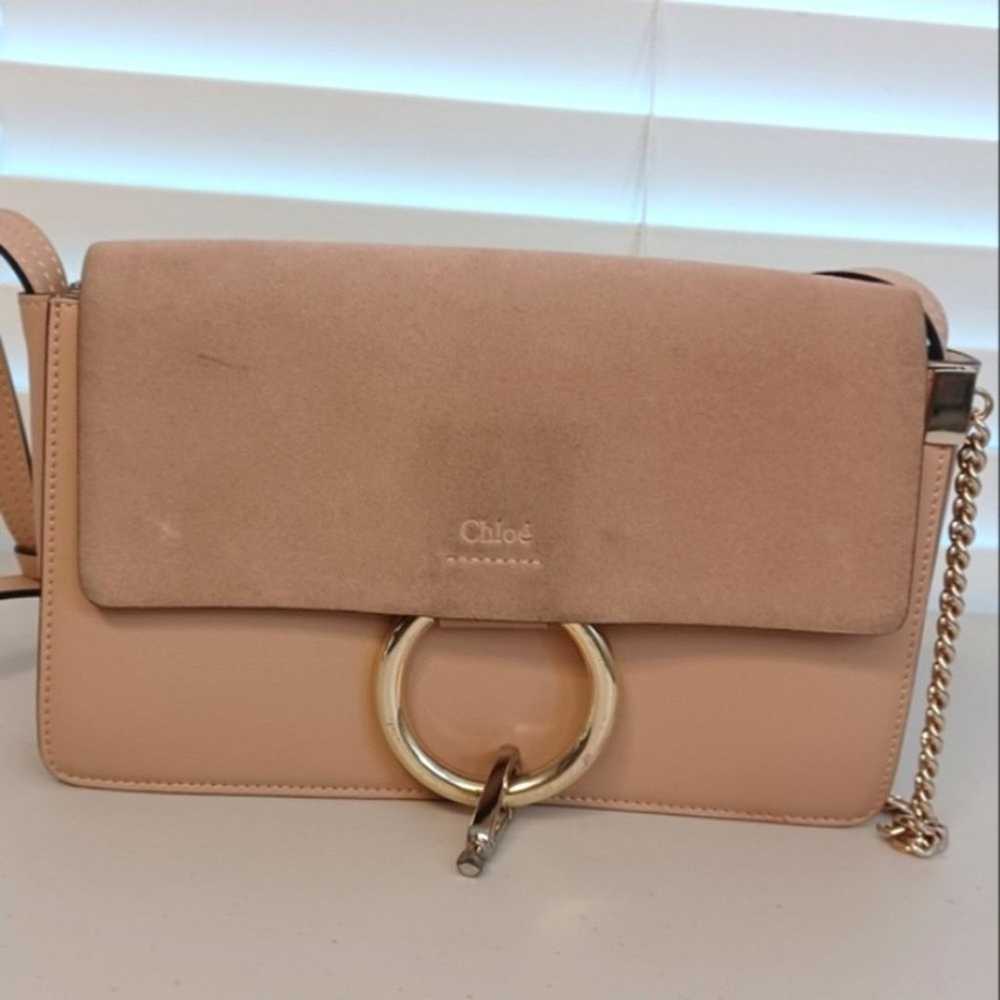 Chloe Suede Leather Faye Crossbody Bag - image 4