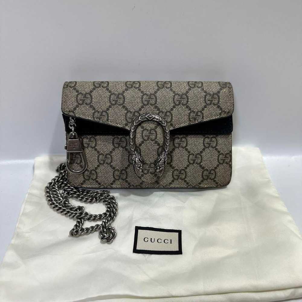 GUCCI GG Dionysus Chain Shoulder Bag Mini - image 1