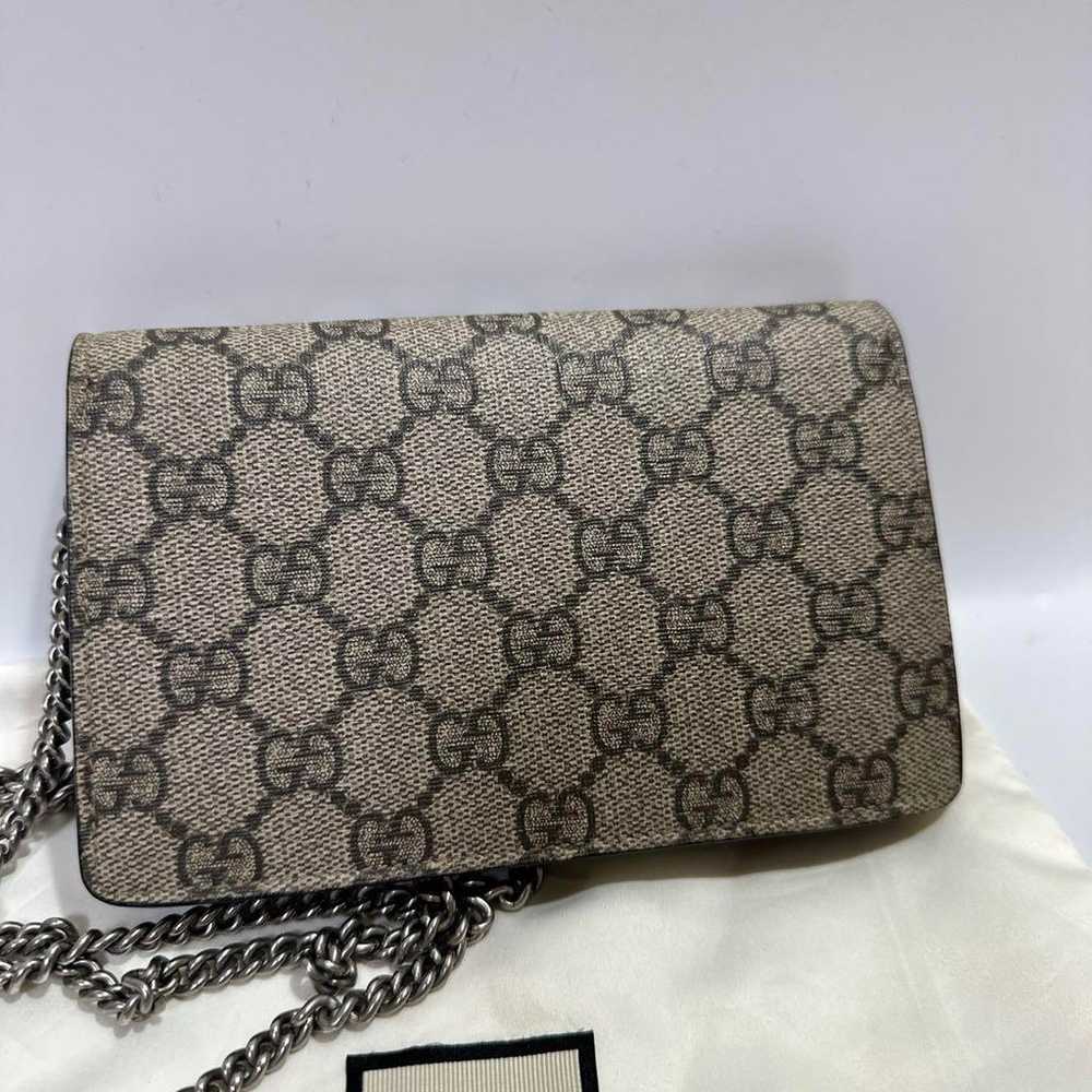 GUCCI GG Dionysus Chain Shoulder Bag Mini - image 2