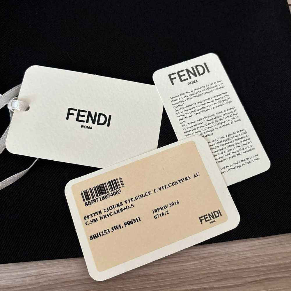 2nd hand FENDI Petit Tresor bag black - image 8