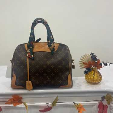 Louis Vuitton Retiro Monogram PM Brown Satchel