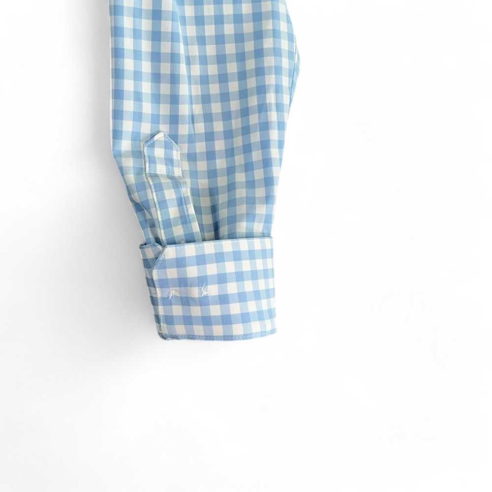 Mizzen+Main Mizzen Main Shirt Blue White Gingham … - image 5