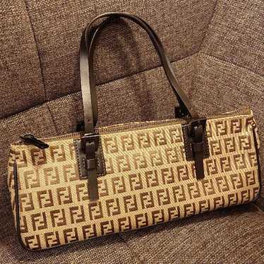 FENDI Zucchino handbag, Zucca pattern, made in Ita