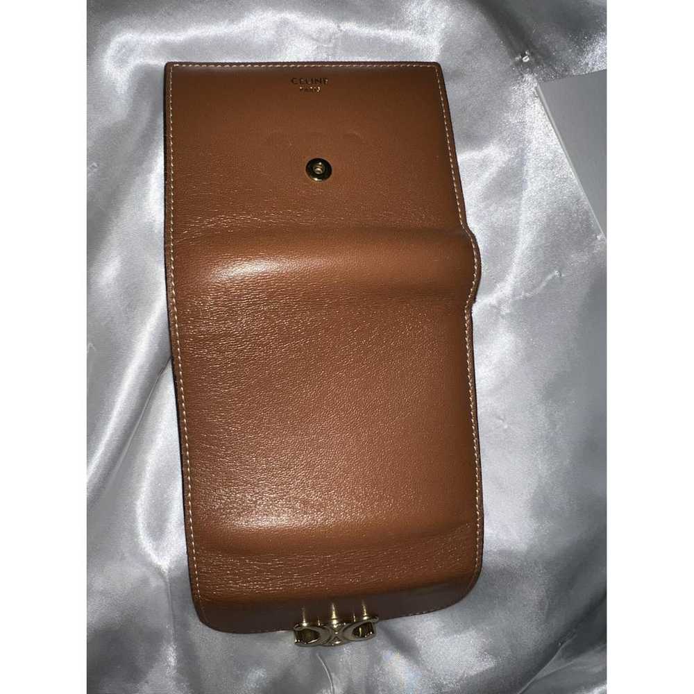 Celine Triomphe leather wallet - image 11