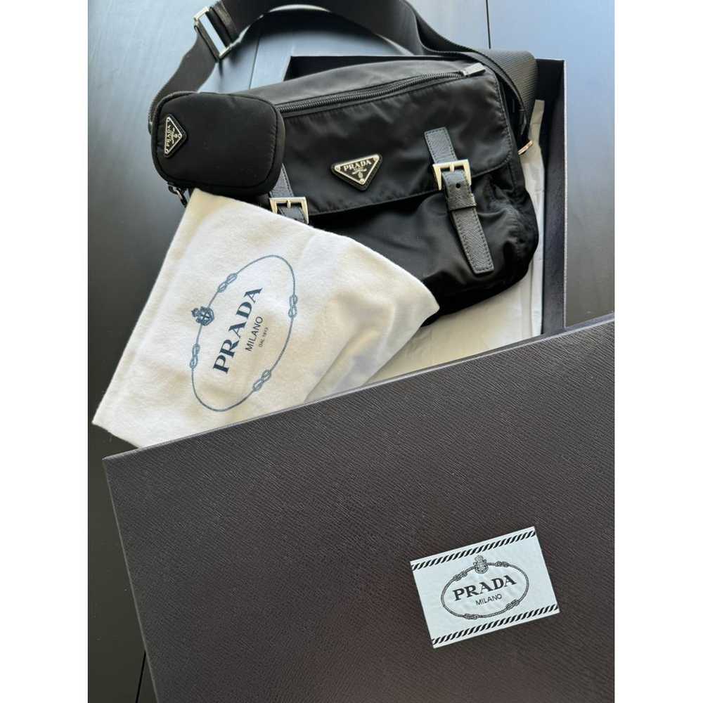 Prada Re-Nylon leather handbag - image 7