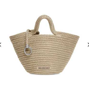 BALENCIAGA IBIZA Small Basket with Strap