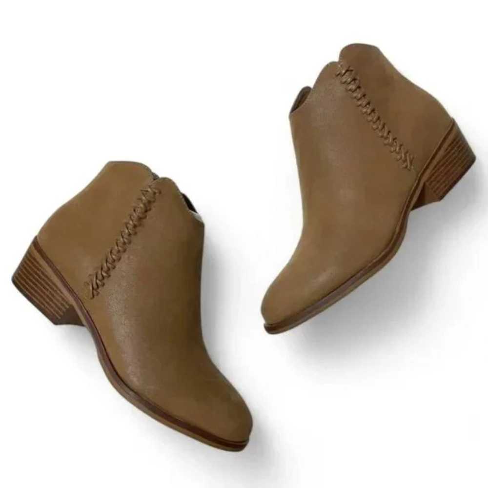 Mia Amore Womens Lakelyn Stacked Heel Booties - image 3