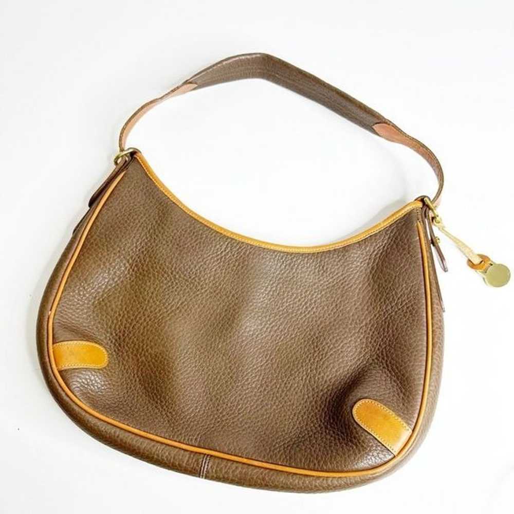 Vintage 90s Dooney & Bourke Cresent Sac Shoulder … - image 6