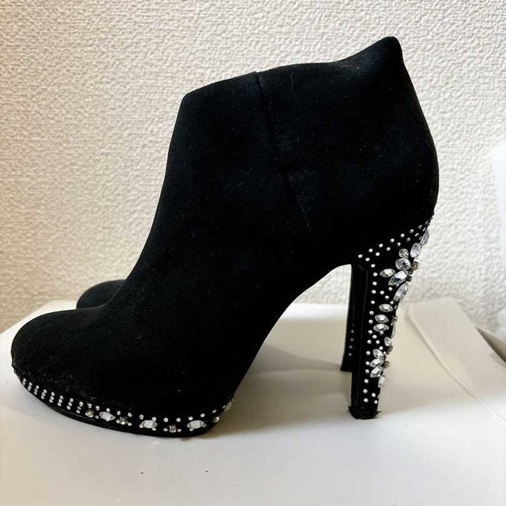 RANDA Bejeweled Heel Short Boots - image 1