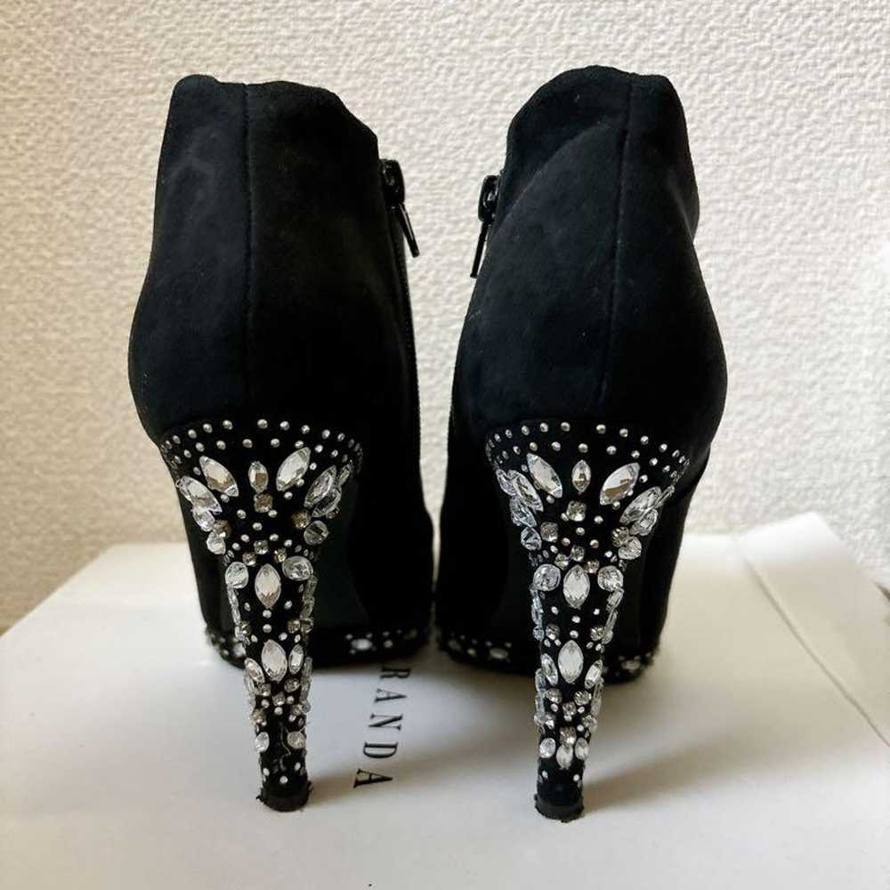 RANDA Bejeweled Heel Short Boots - image 2