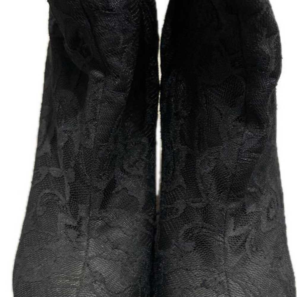 Black Lace Booties - image 2