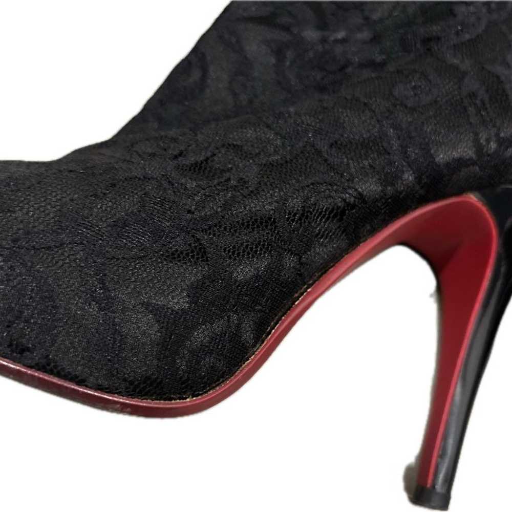 Black Lace Booties - image 4