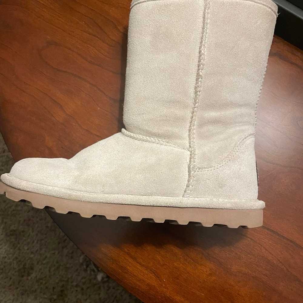 BearPaw White Boots Size 8 - image 7