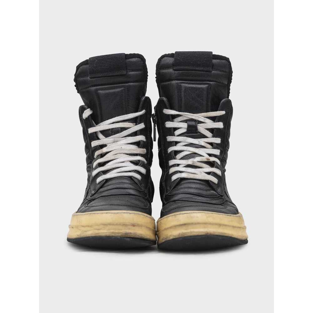 Rick Owens Black Leather Dunks - image 3