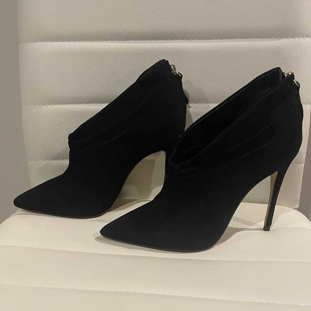 Aldo Black Suede Booties - image 2