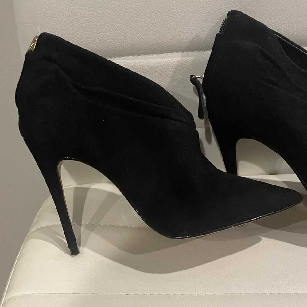 Aldo Black Suede Booties - image 5