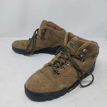 Hi Tec Vintage Brown Suede Leather Alpine Hiking … - image 1