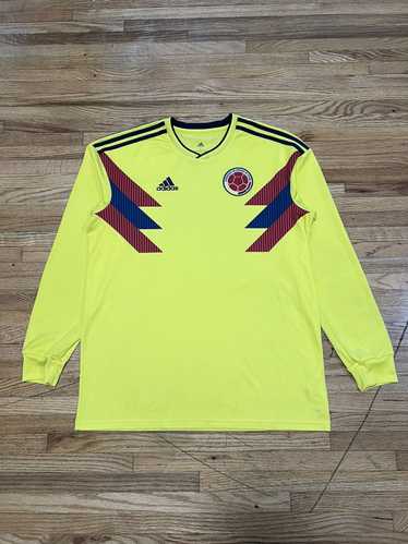 Adidas Colombia 2018-2019 Home Football Jersey Adi