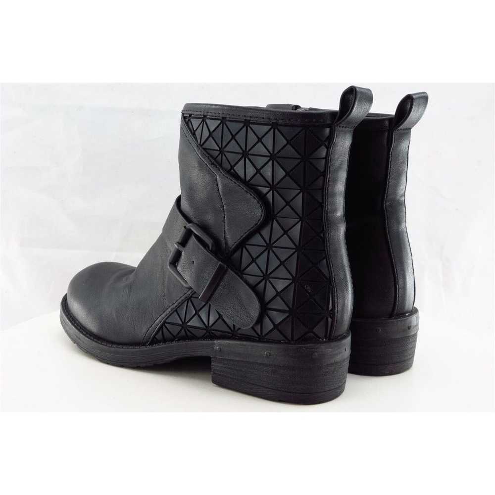 MTNG Ankle Boots Women Zip Boot Sz 36 M Black Lea… - image 7