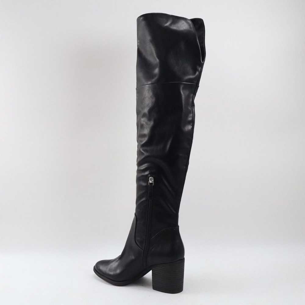 NEW BP. Luke Over the Knee Boots Side Zip Faux Le… - image 5