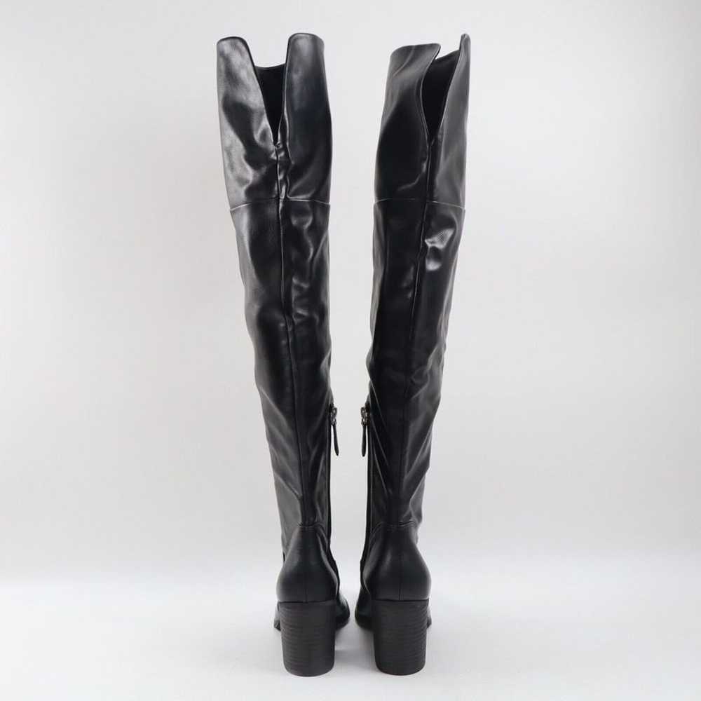 NEW BP. Luke Over the Knee Boots Side Zip Faux Le… - image 6