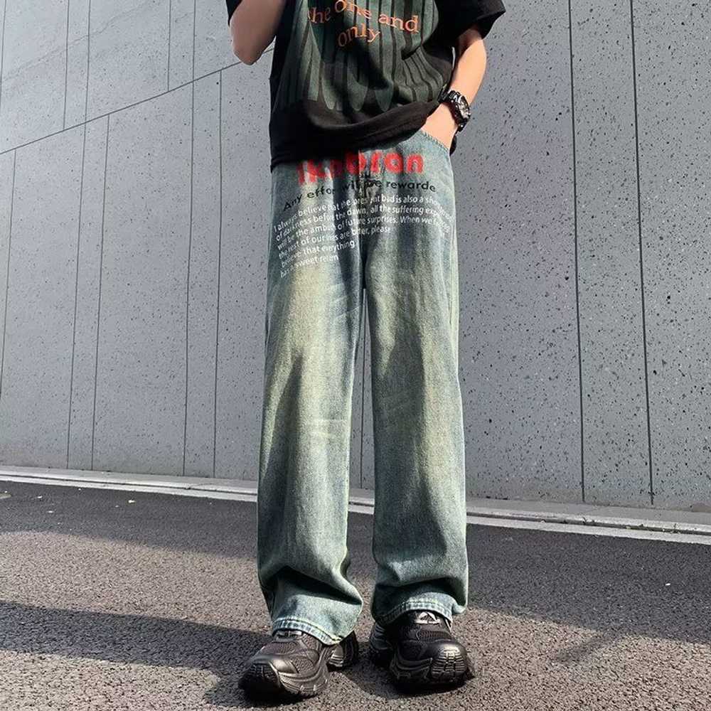 Designer × Japanese Brand × Vintage Washed distre… - image 2