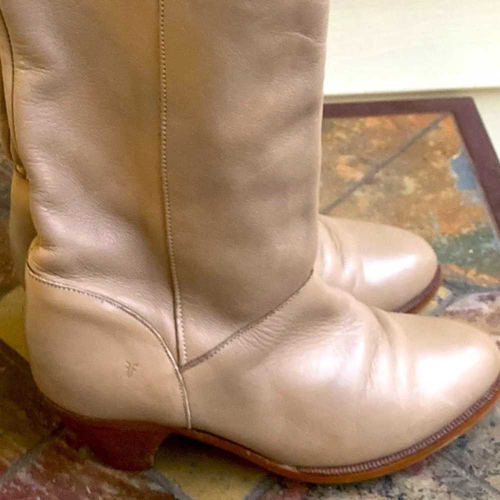 Frye Vintage Susie Fold-over Slouchy Heeled Boots… - image 5