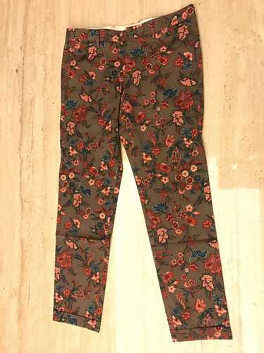 Gucci floral brown riding pants