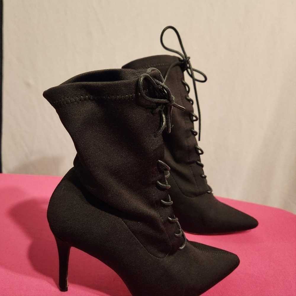 Size 9 Heel Booties - image 3