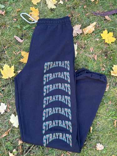 Stray Rats Arch Print Logo Sweatpants