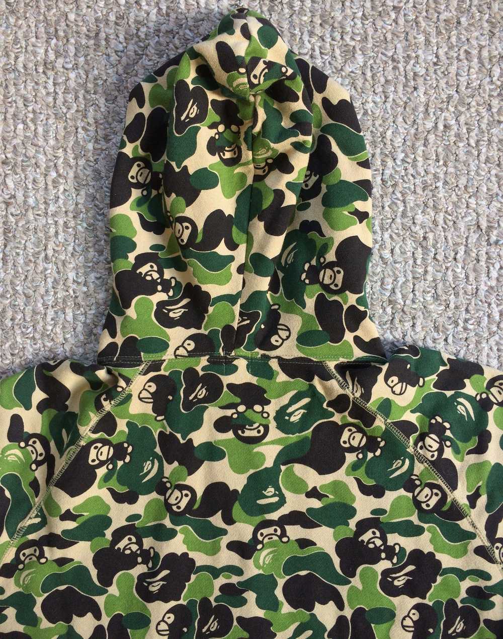 Bape OG Bape Baby Milo Camo Spellout Hoodie - image 8