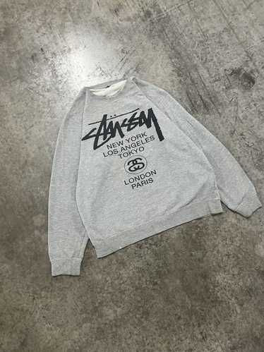 Streetwear × Stussy × Vintage Stussy y2k boxy vint