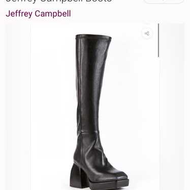 jeffery campbell platform heel boots - image 1