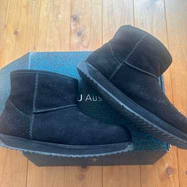 EMU Sheepskin Boots Waterproof Black