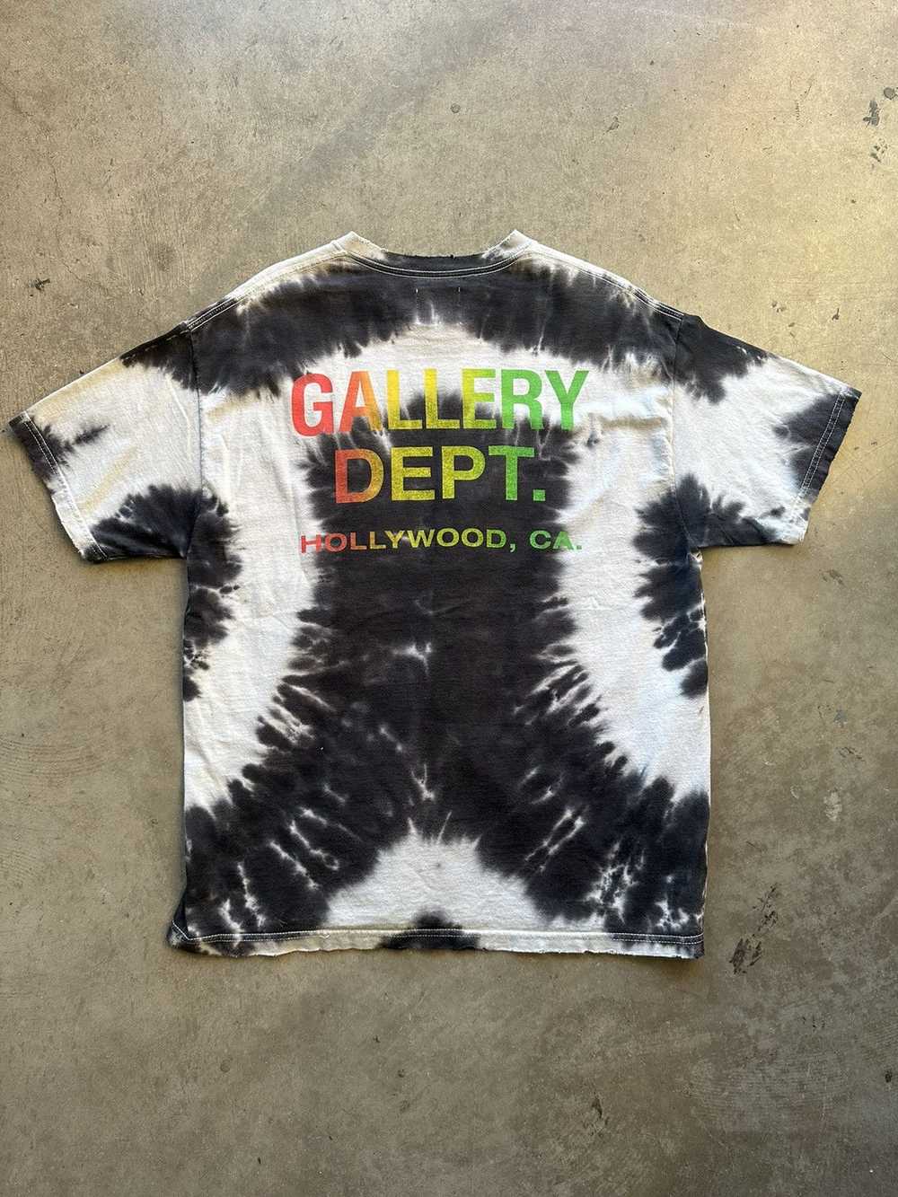 Gallery Dept. Black and White Tie Dye Rasta Galle… - image 3